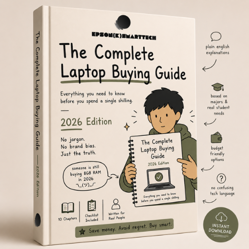 Spec Sorted — The Complete Laptop Buying Guide | 2025–2026 PDF