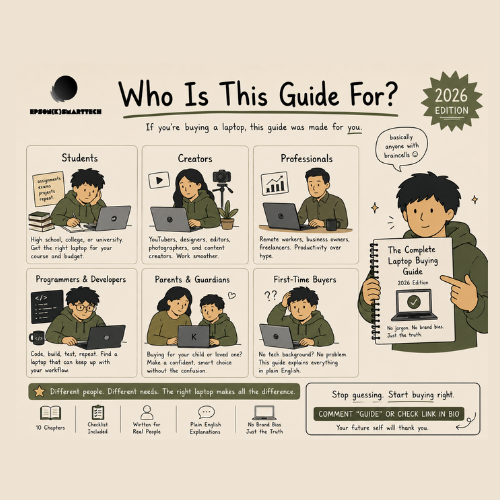 Spec Sorted — The Complete Laptop Buying Guide | 2025–2026 PDF