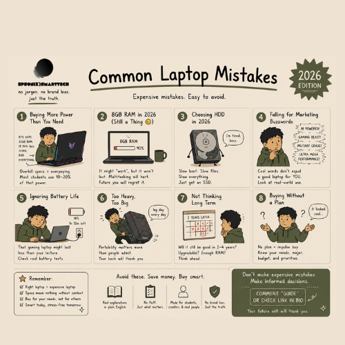 Spec Sorted — The Complete Laptop Buying Guide | 2025–2026 PDF